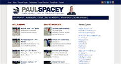 Desktop Screenshot of paulspacey.com